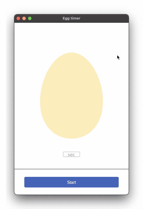 Egg timer